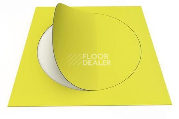 Виниловая плитка ПВХ FORBO Allura Material 63584DR7 mustard circle фото 1 | FLOORDEALER